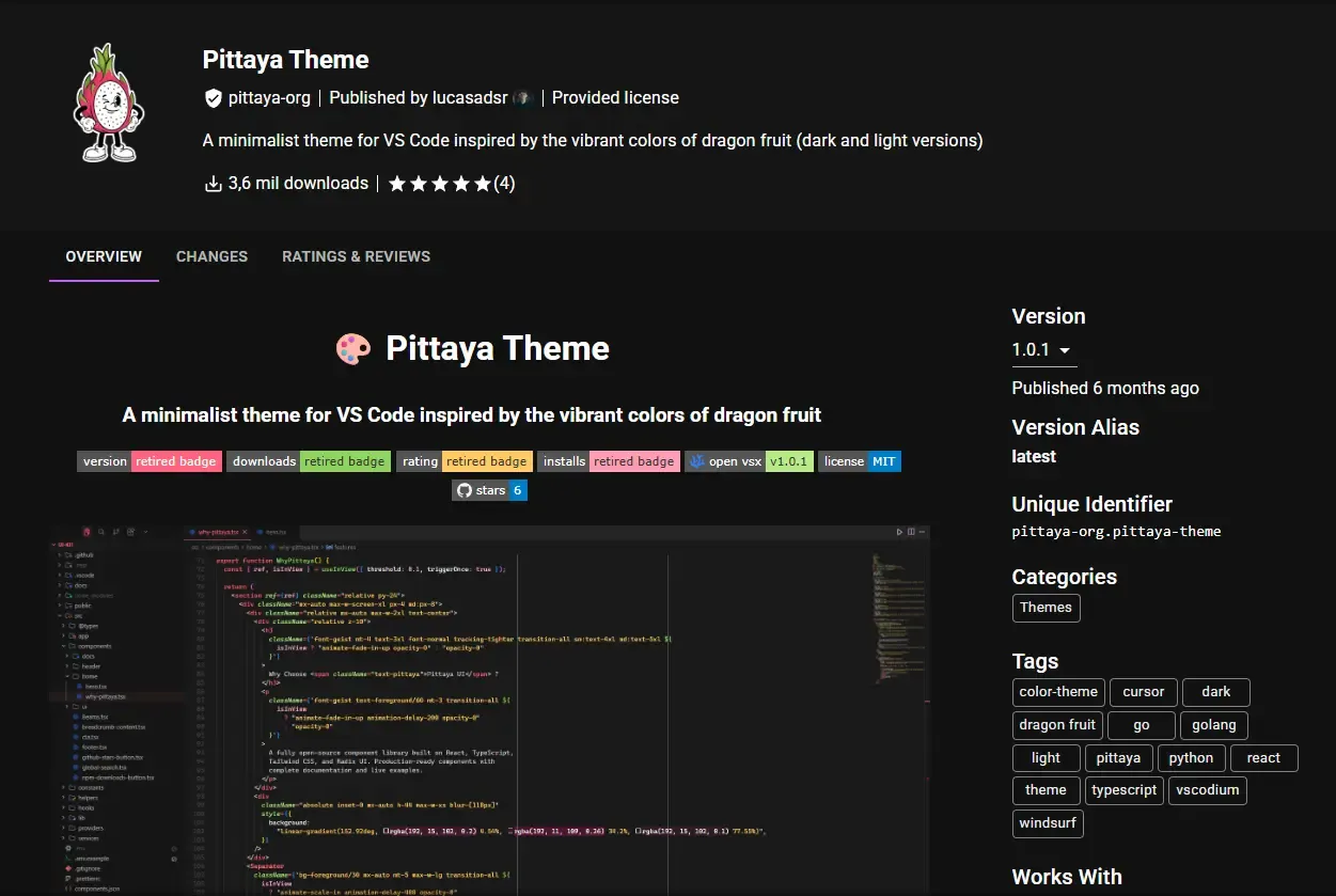 Pittaya Theme
